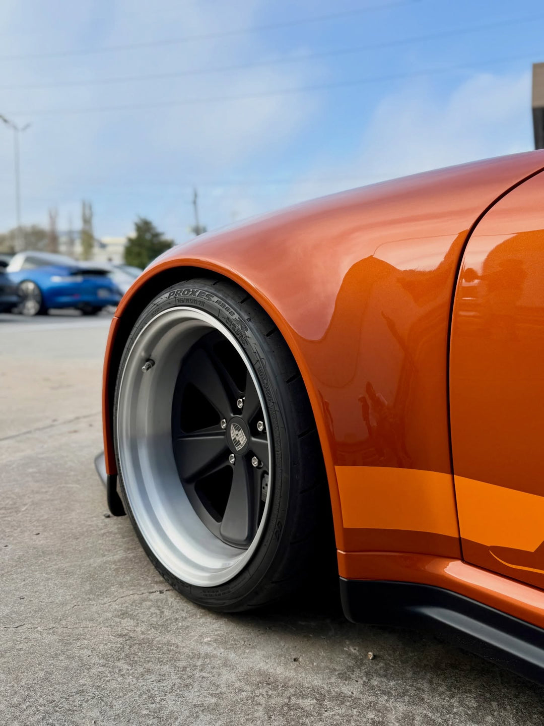 PORSCHE BODY KIT AND FORGED WHEELS-05