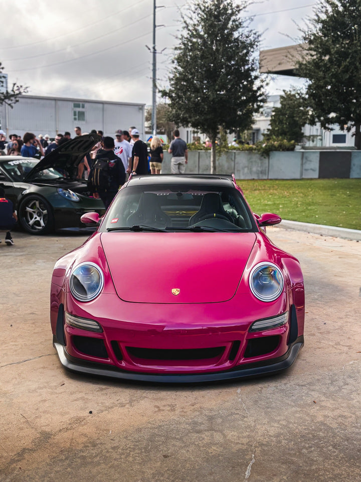 PORSCHE BODY KIT AND FORGED WHEELS