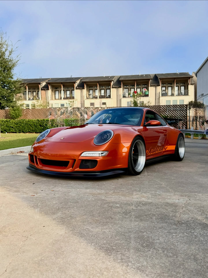 PORSCHE BODY KIT AND FORGED WHEELS-05