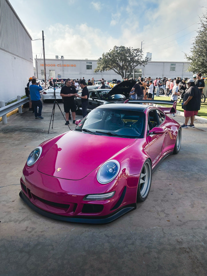 PORSCHE BODY KIT AND FORGED WHEELS-06