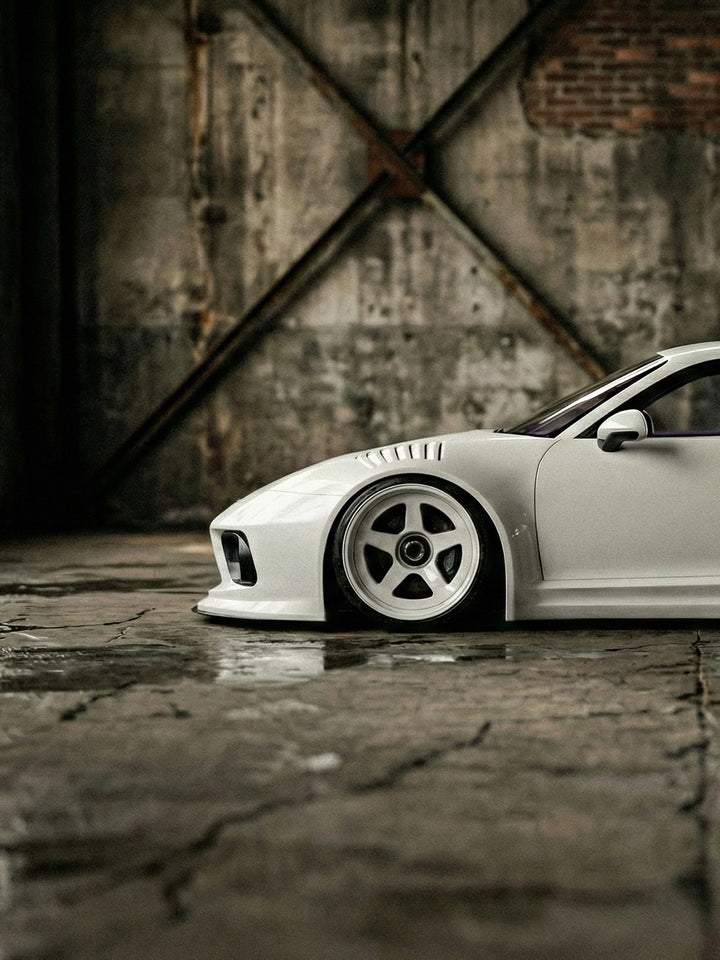 PORSCHE BODY KIT AND FORGED WHEELS-50