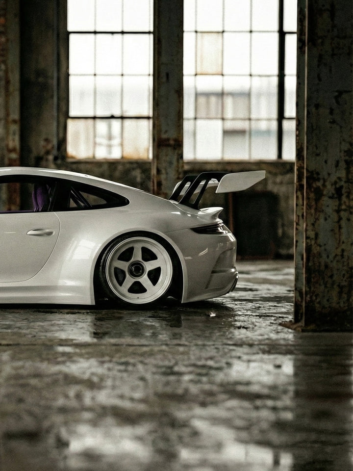PORSCHE BODY KIT AND FORGED WHEELS-50