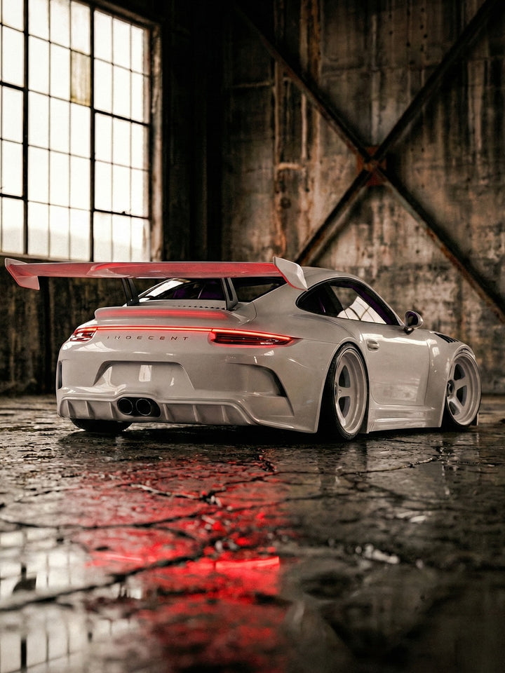 PORSCHE BODY KIT AND FORGED WHEELS-50