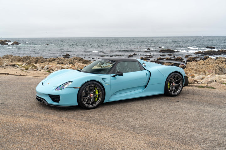 PORSCHE GT3 FORGED WHEELS AND EXHAUST SYSTEM