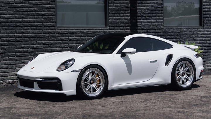 PORSCHE 911 TURBO FORGED WHEELS AND EXHAUST SYSTEM