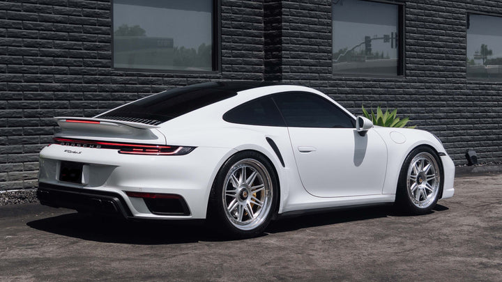 PORSCHE 911 TURBO FORGED WHEELS AND EXHAUST SYSTEM