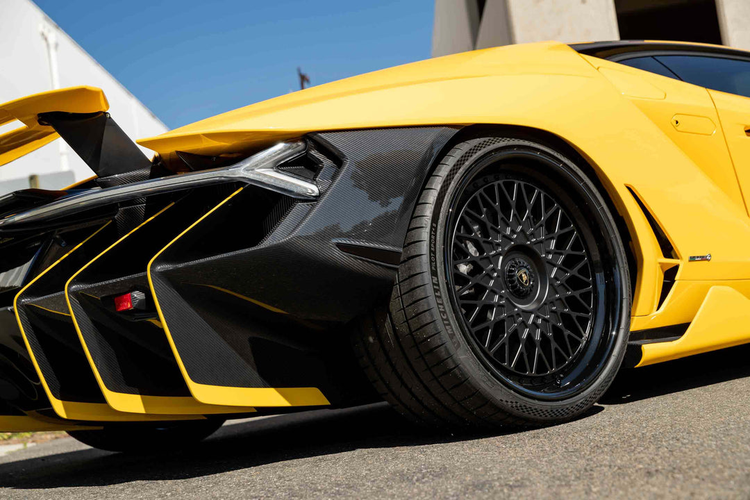 LAMBORGHINI CENTENARIO FORGED WHEELS AND EXHAUST SYSTEM