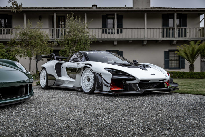 MCLAREN SENNA GTR FORGED WHEELS AND EXHAUST SYSTEM