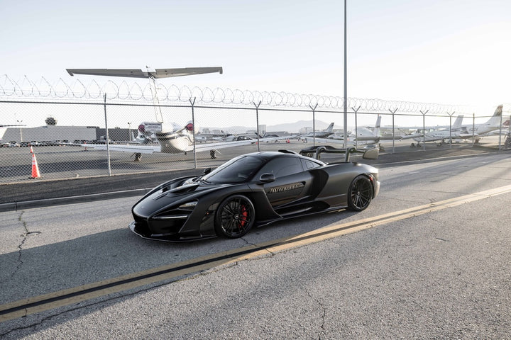 MCLAREN SENNA FORGED WHEELS AND EXHAUST SYSTEM