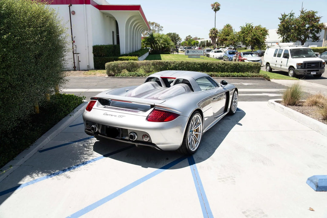PORSCHE CARRERA GT FORGED WHEELS AND EXHAUST SYSTEM