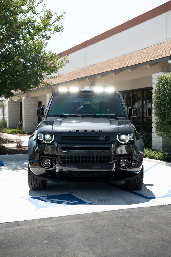 LAND ROVER DEFENDER FORGED WHEELS AND EXHAUST SYSTEM