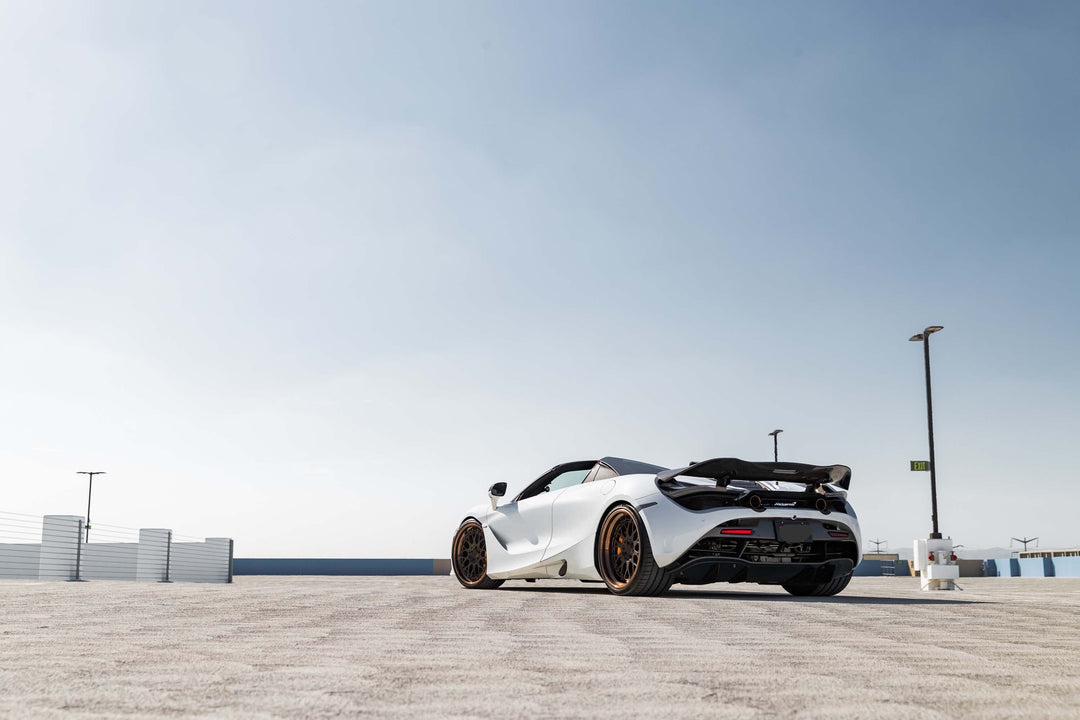 MCLAREN 720S FORGED WHEELS AND EXHAUST SYSTEM