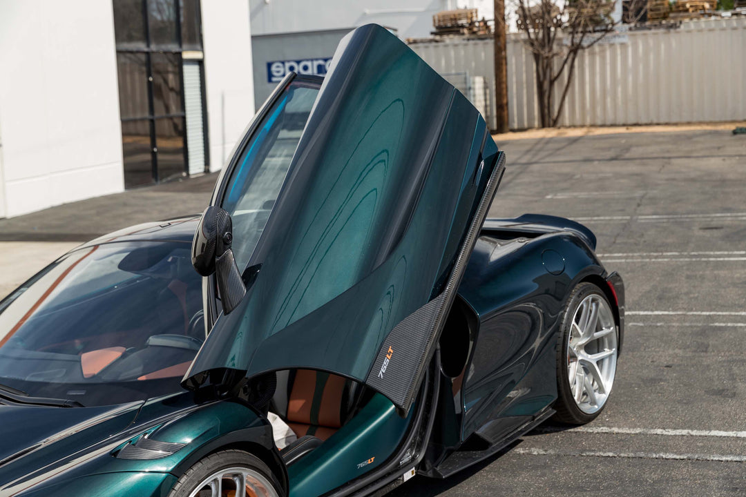 MCLAREN 765LT FORGED WHEELS AND EXHAUST SYSTEM