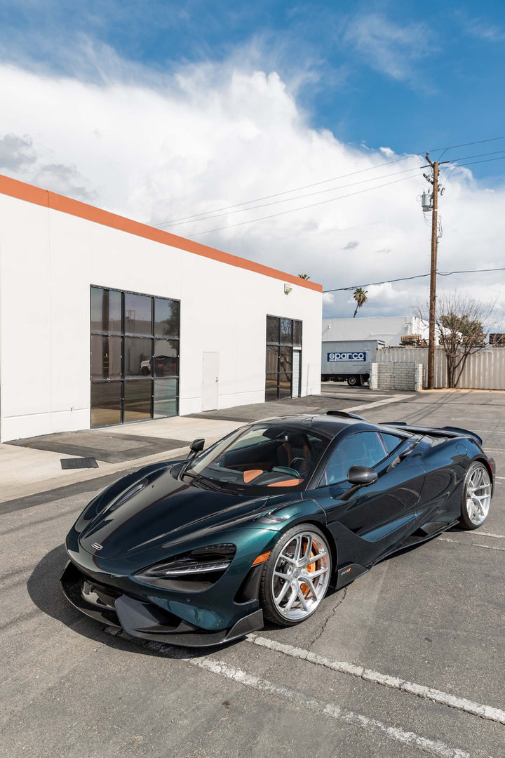 MCLAREN 765LT FORGED WHEELS AND EXHAUST SYSTEM