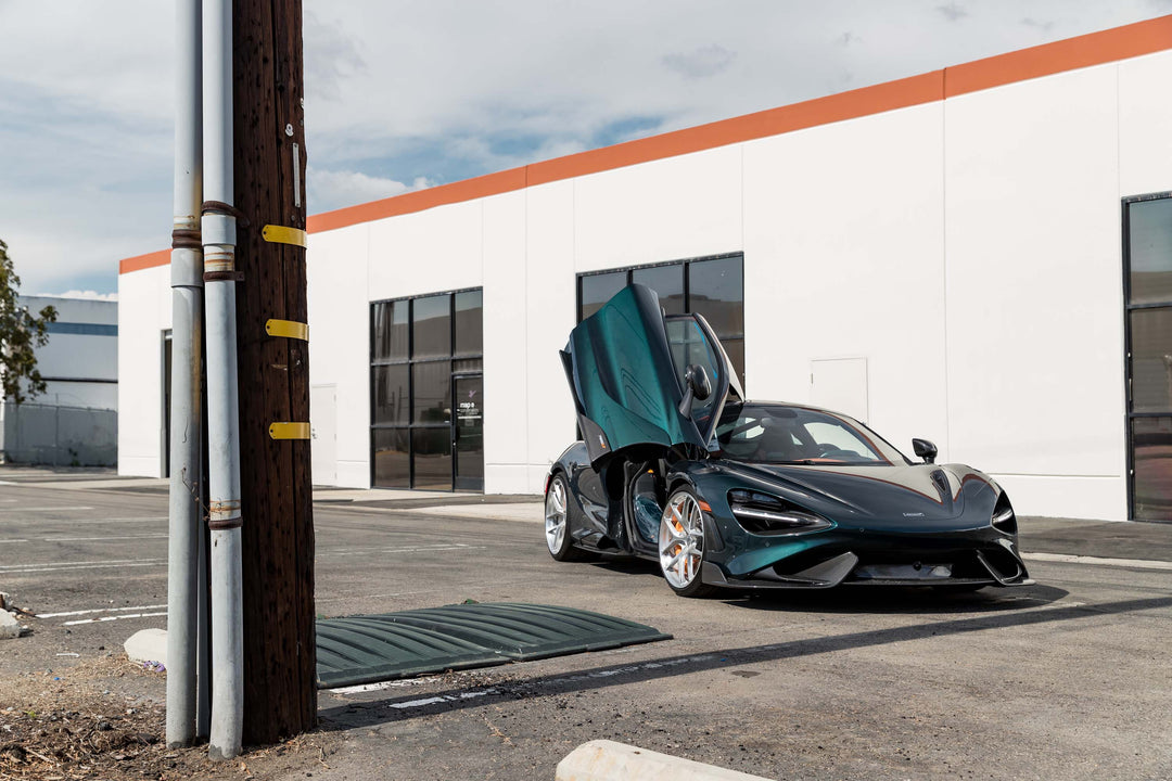 MCLAREN 765LT FORGED WHEELS AND EXHAUST SYSTEM
