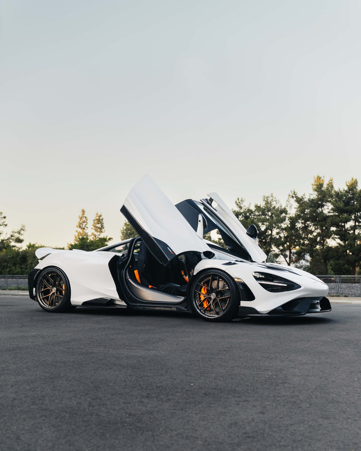 MCLAREN 765LT FORGED WHEELS AND EXHAUST SYSTEM