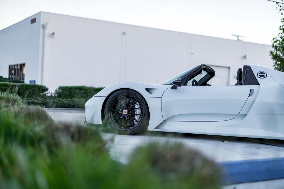 PORSCHE 918 FORGED WHEELS AND EXHAUST SYSTEM