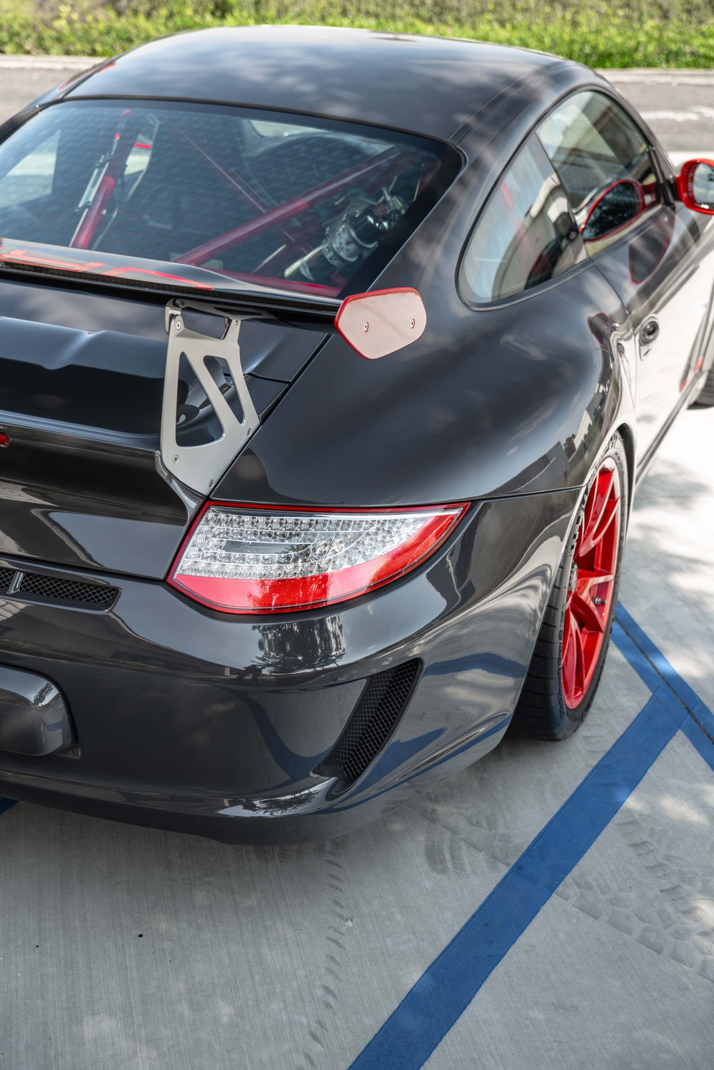 PORSCHE GT3RS FORGED WHEELS AND EXHAUST SYSTEM