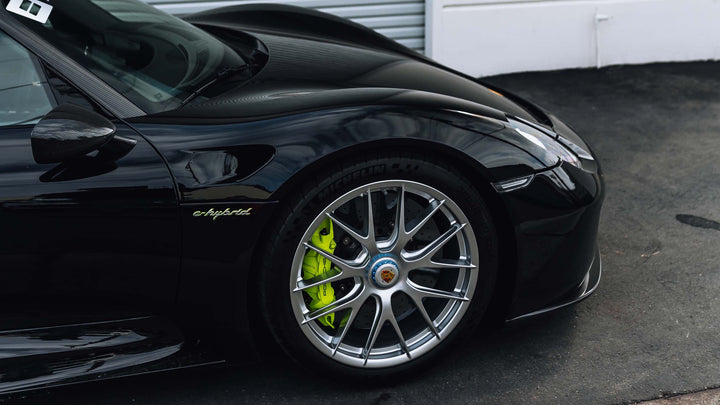 PORSCHE 918 FORGED WHEELS AND EXHAUST SYSTEM