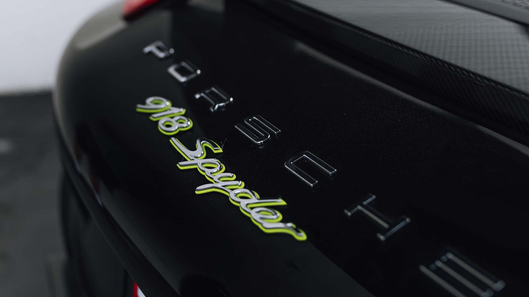 PORSCHE 918 FORGED WHEELS AND EXHAUST SYSTEM