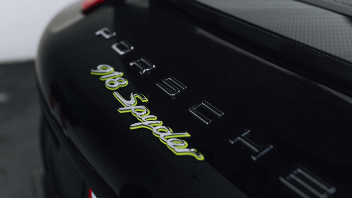 PORSCHE 918 FORGED WHEELS AND EXHAUST SYSTEM