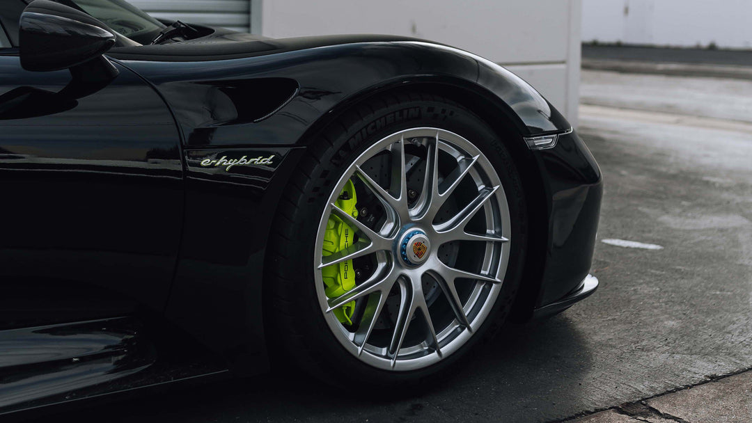 PORSCHE 918 FORGED WHEELS AND EXHAUST SYSTEM