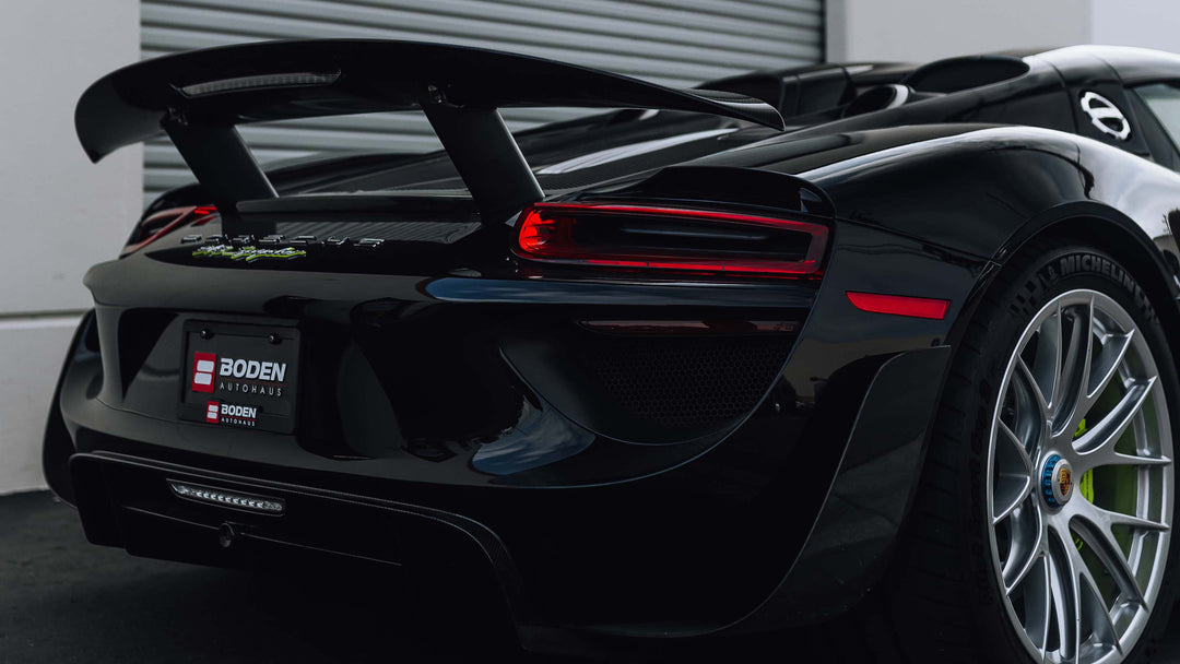 PORSCHE 918 FORGED WHEELS AND EXHAUST SYSTEM