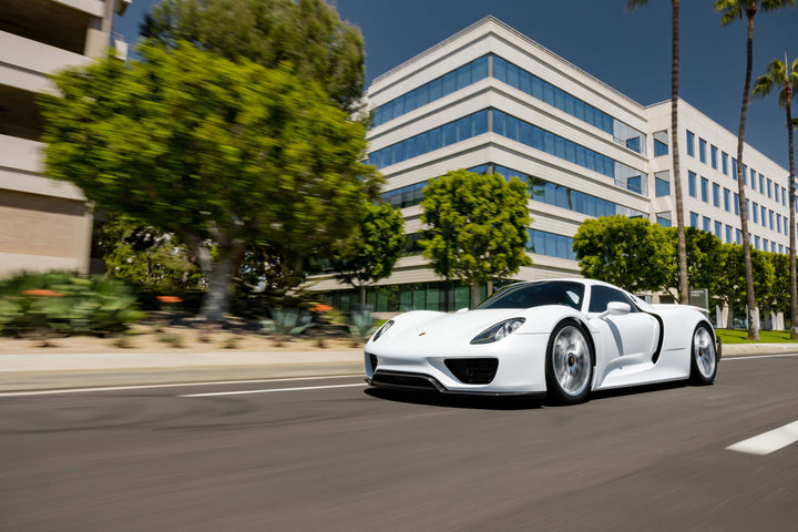 PORSCHE 918 FORGED WHEELS AND EXHAUST SYSTEM