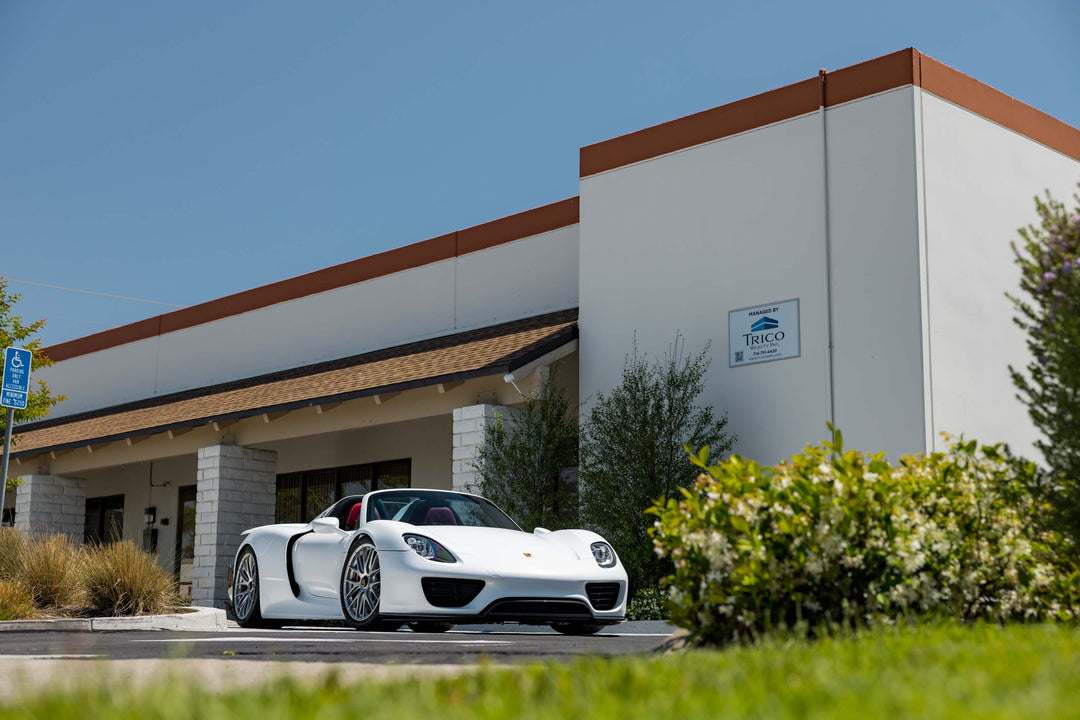 PORSCHE 918 FORGED WHEELS AND EXHAUST SYSTEM