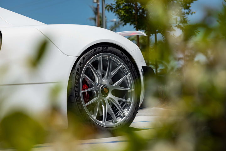 PORSCHE 918 FORGED WHEELS AND EXHAUST SYSTEM