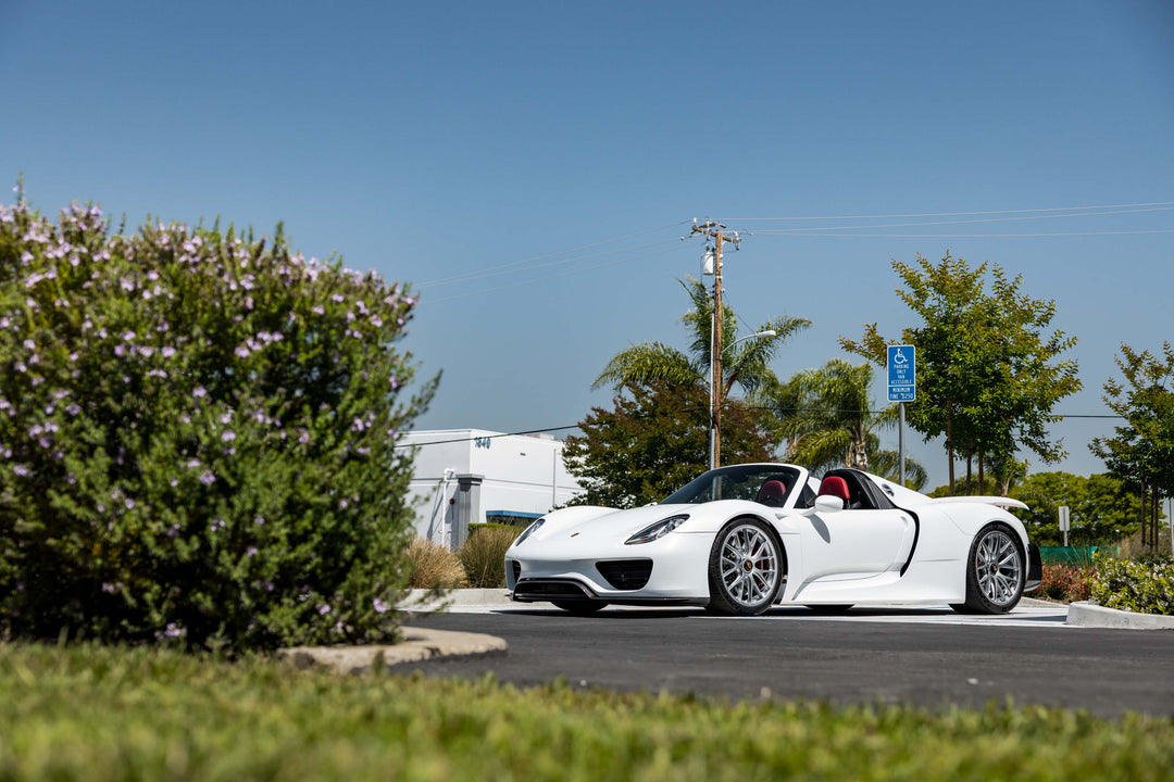 PORSCHE 918 FORGED WHEELS AND EXHAUST SYSTEM