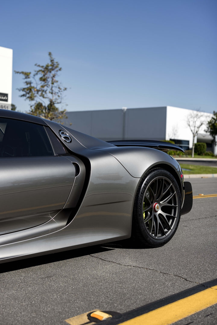 PORSCHE 918 FORGED WHEELS AND EXHAUST SYSTEM