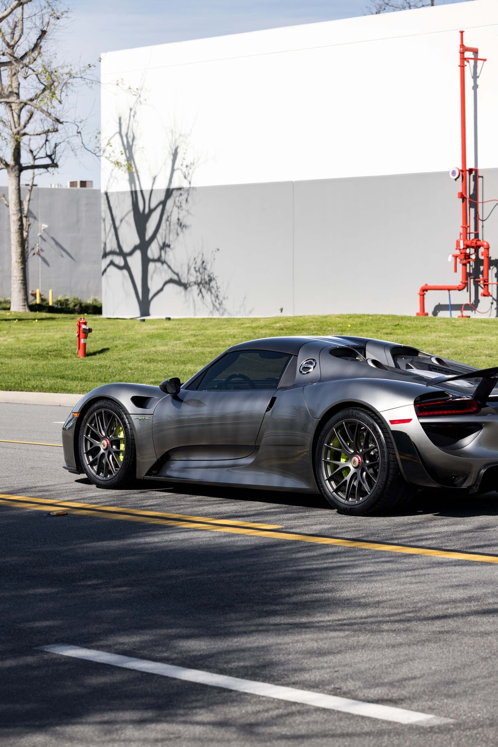 PORSCHE 918 FORGED WHEELS AND EXHAUST SYSTEM