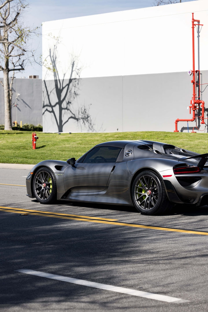 PORSCHE 918 FORGED WHEELS AND EXHAUST SYSTEM