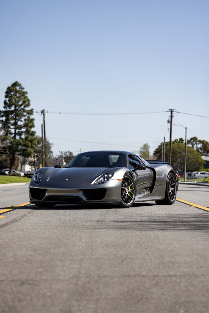 PORSCHE 918 FORGED WHEELS AND EXHAUST SYSTEM