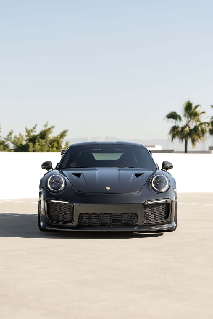 PORSCHE GT2RS FORGED WHEELS AND EXHAUST SYSTEM