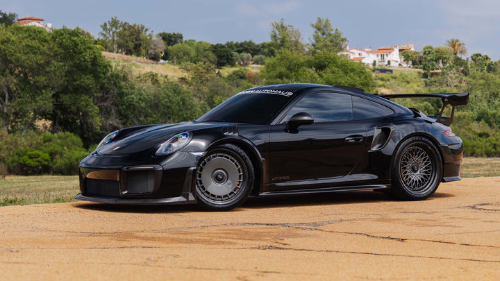 PORSCHE GT2RS FORGED WHEELS AND EXHAUST SYSTEM