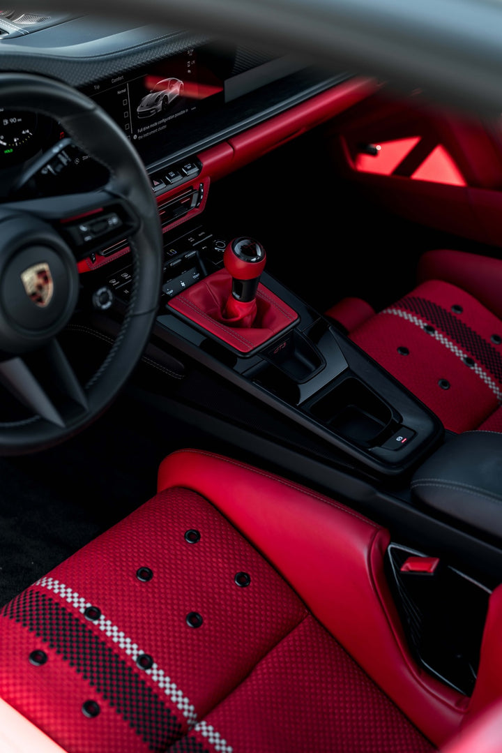 PORSCHE GT3 FORGED WHEELS AND EXHAUST SYSTEM