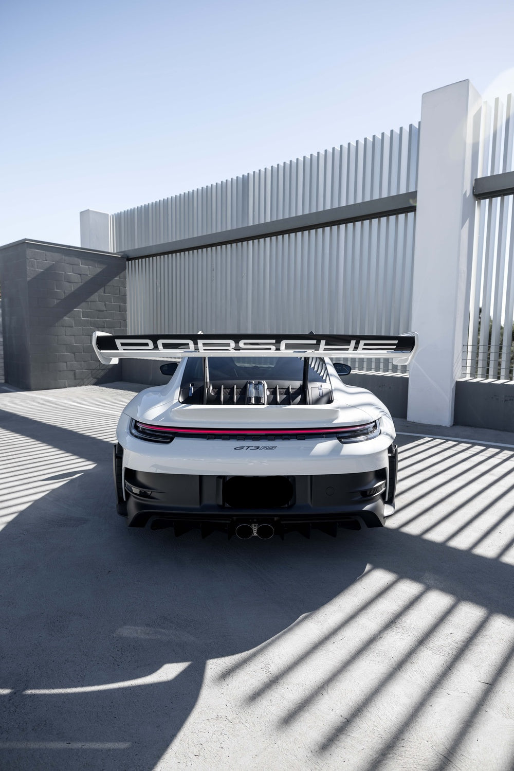 PORSCHE GT3RS FORGED WHEELS AND EXHAUST SYSTEM