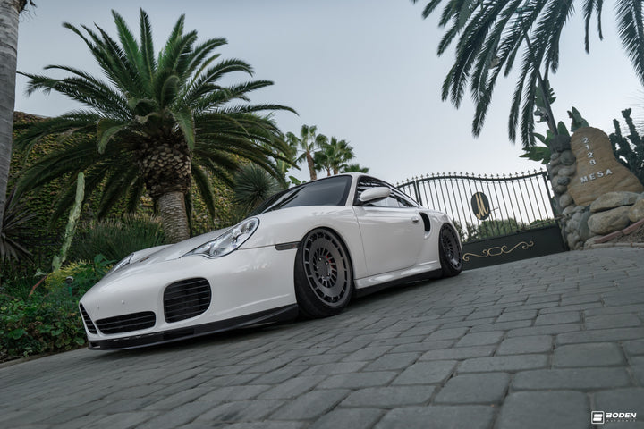 PORSCHE 911 FORGED WHEELS AND EXHAUST SYSTEM