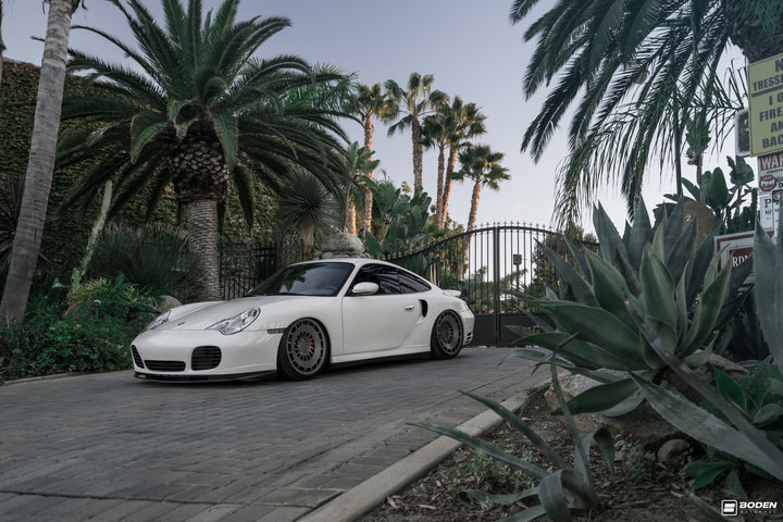PORSCHE 911 FORGED WHEELS AND EXHAUST SYSTEM