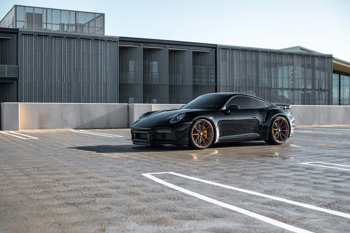 PORSCHE 911 TURBO FORGED WHEELS AND EXHAUST SYSTEM