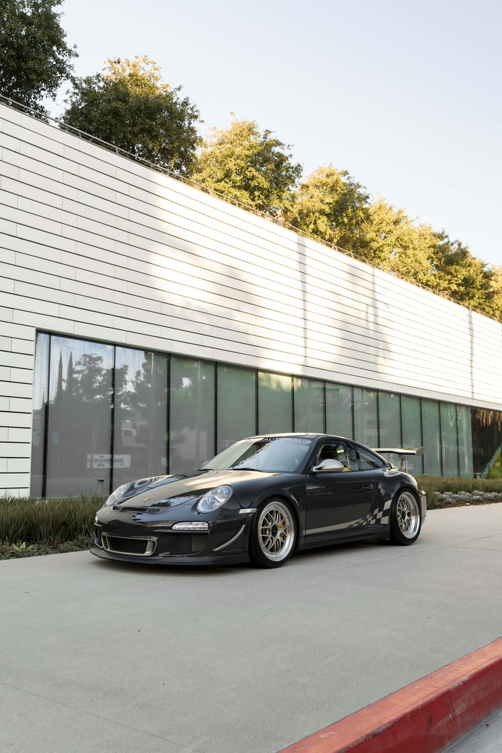 PORSCHE GT3RS FORGED WHEELS AND EXHAUST SYSTEM