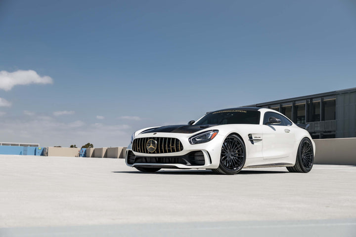 MERCEDES BENZ AMG GTR FORGED WHEELS AND EXHAUST SYSTEM