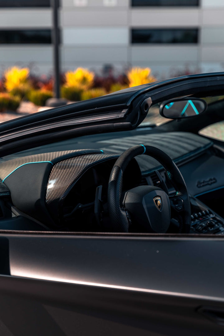 LAMBORGHINI AVENTADOR SV FORGED WHEELS AND EXHAUST SYSTEM