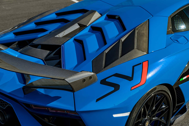 LAMBORGHINI AVENTADOR SVJ FORGED WHEELS AND EXHAUST SYSTEM