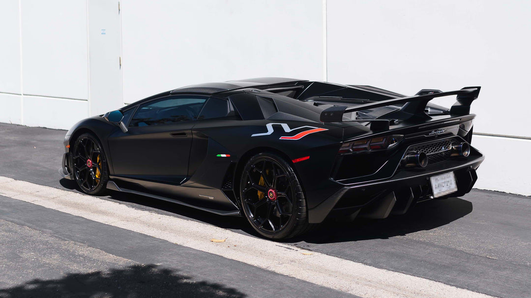 LAMBORGHINI AVENTADOR SVJ FORGED WHEELS AND EXHAUST SYSTEM