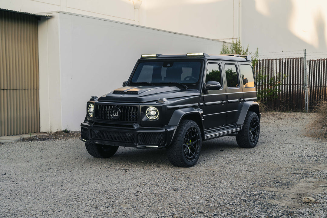 MERCEDES BENZ G63 AMG FORGED WHEELS AND EXHAUST SYSTEM