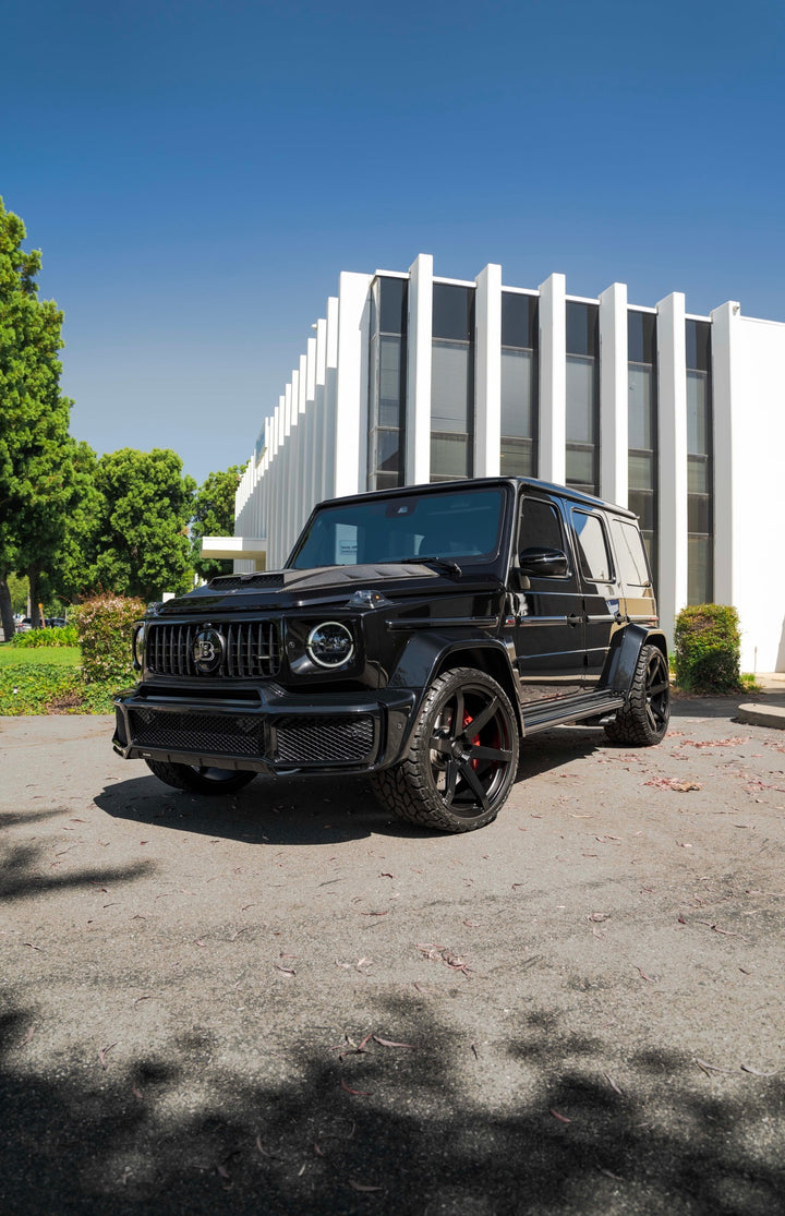 MERCEDES BENZ G63 AMG FORGED WHEELS AND EXHAUST SYSTEM
