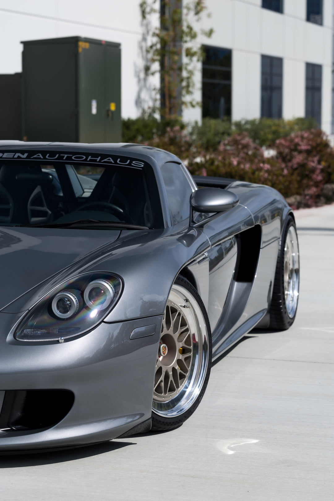 PORSCHE CARRERA GT FORGED WHEELS AND EXHAUST SYSTEM